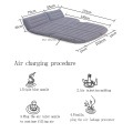 Sungoole high quality customized outdoor foldable suv car mattress inflatable travel car mattress air bed with pump